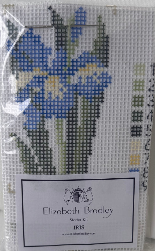 Elizabeth Bradley Tapestry Starter Kit - Iris