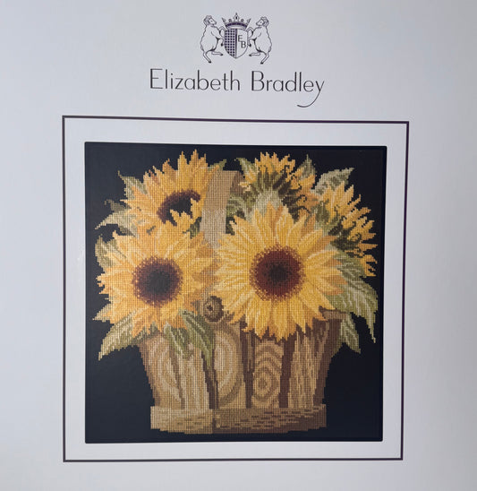 Flower Pot Collection Tapestry Kit - Sunflower Basket