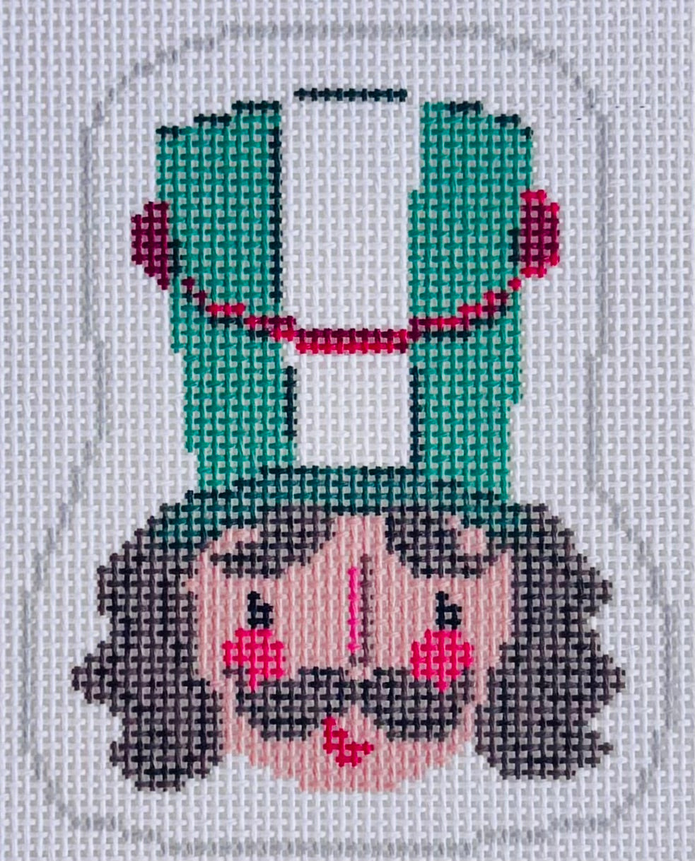 Green Nutcracker Face