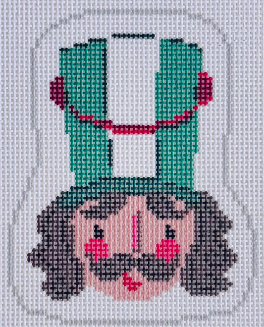 Green Nutcracker Face