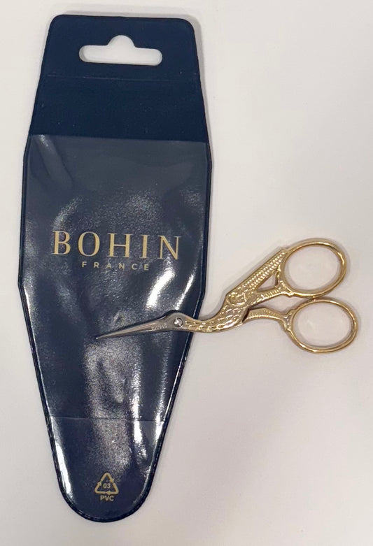 Bohin Small Gilded Stork Scissors