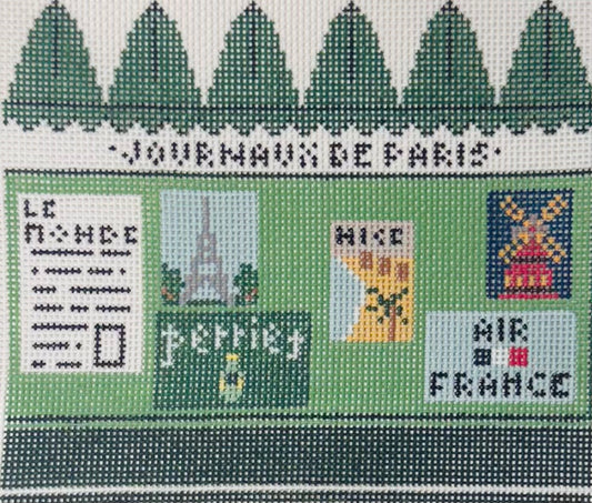 3-D Journaux de Paris (News Stand)