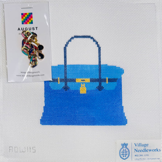 Bougie Charm Bag - Blue
