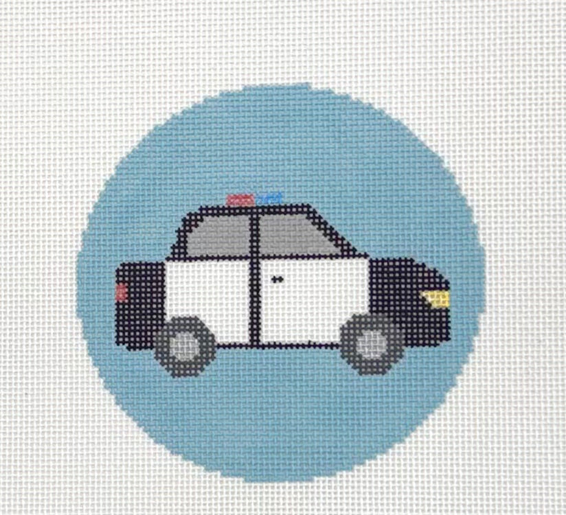 Police Car Round