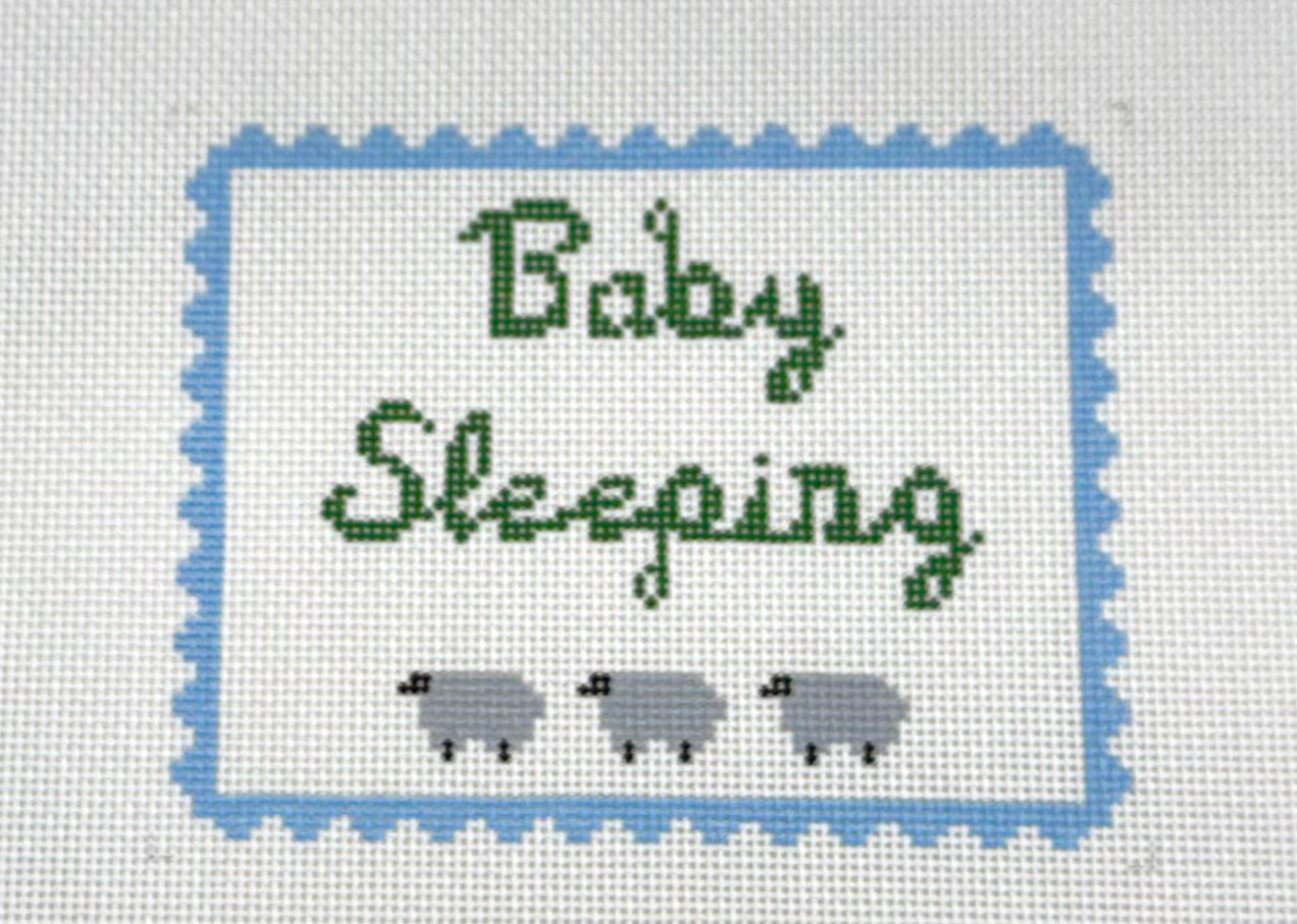 Baby Sleeping - Blue