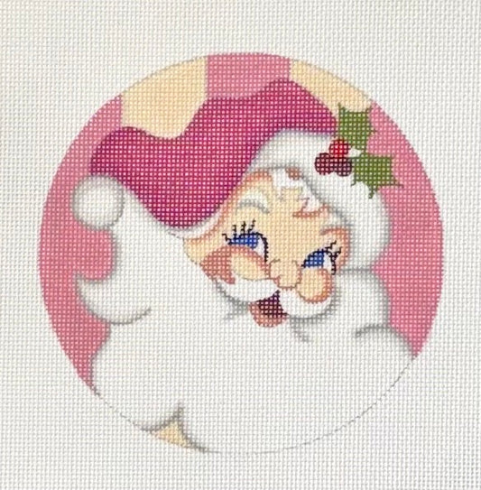Santa Round - Pink