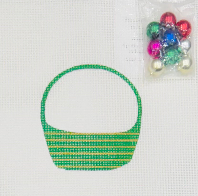Basket - Christmas Balls