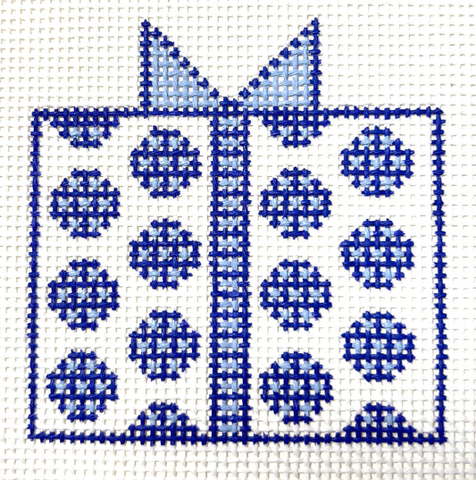 Gift Box - Blue and Light Blue