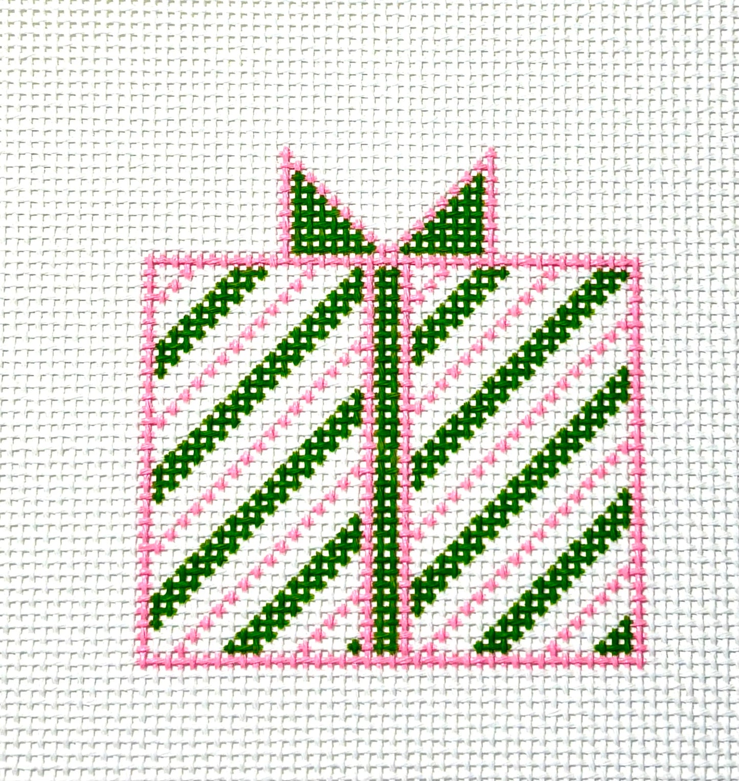 Gift Box - Pink and Green
