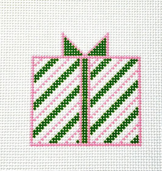 Gift Box - Pink and Green