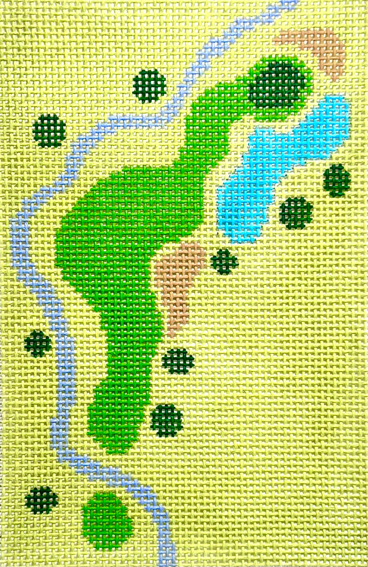 Course Inset Golf Course Insert – Village Needleworks