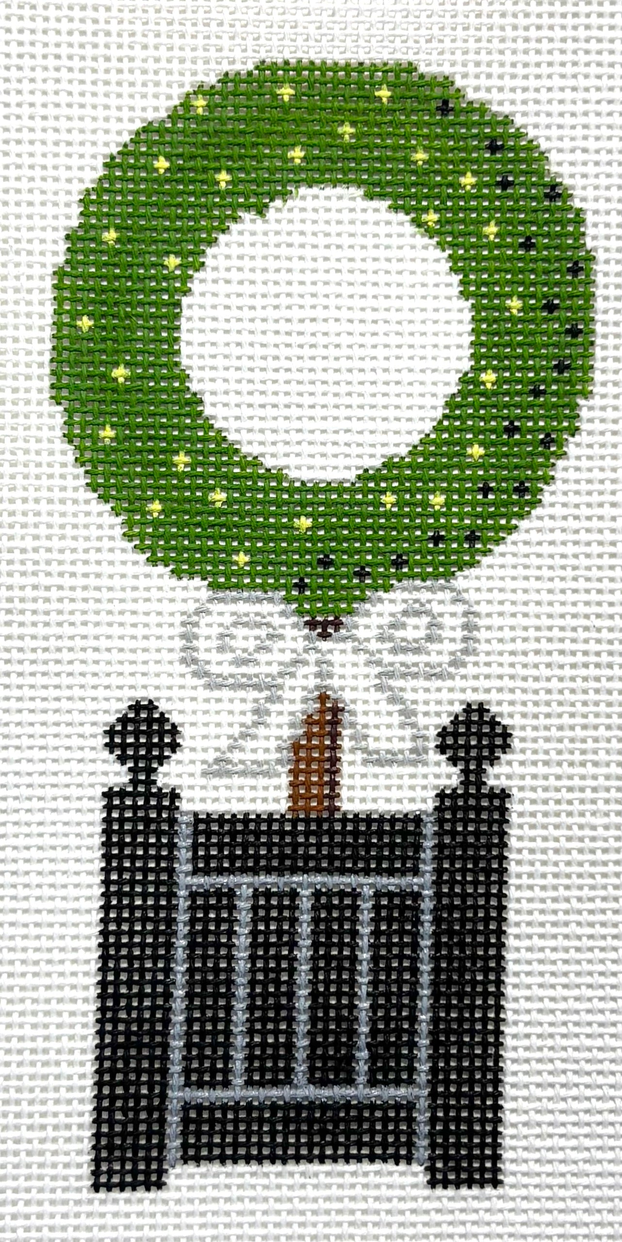 Monogram Topiary with Stitch Guide
