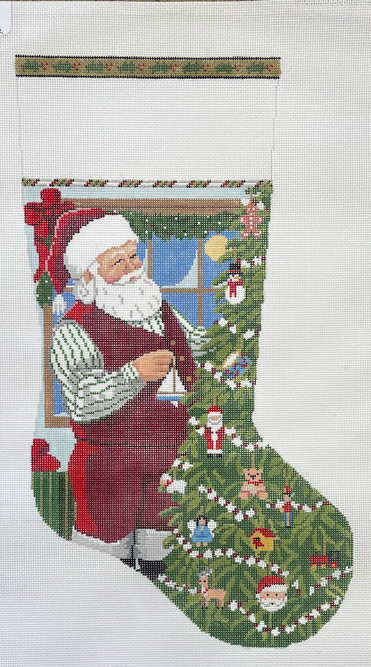 Stocking - Santa Decorating Toy Tree