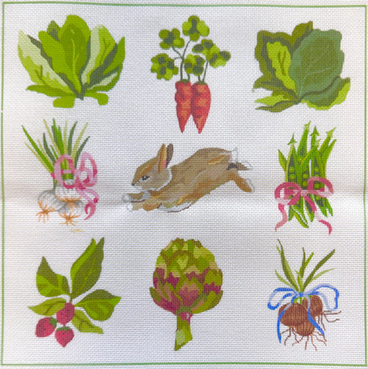 Veggies and a Bunny