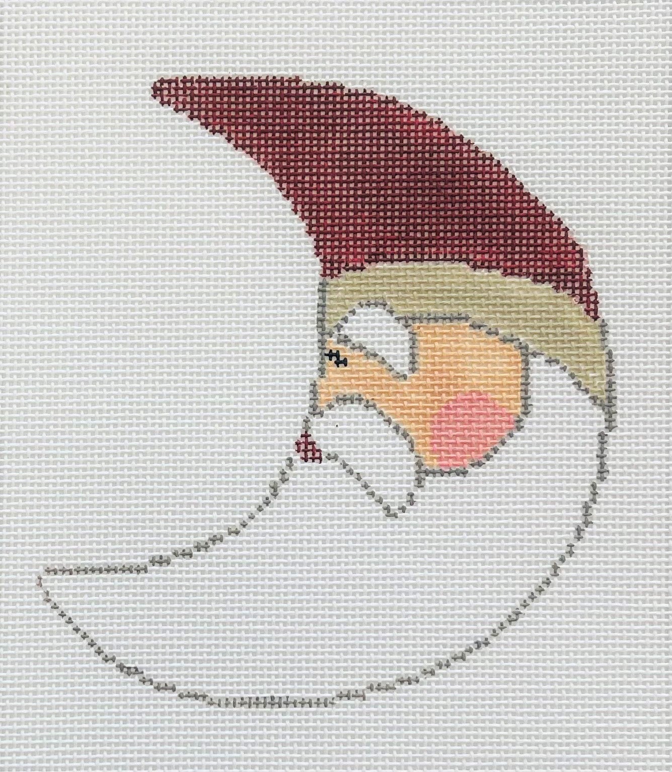 Santa Face Moon