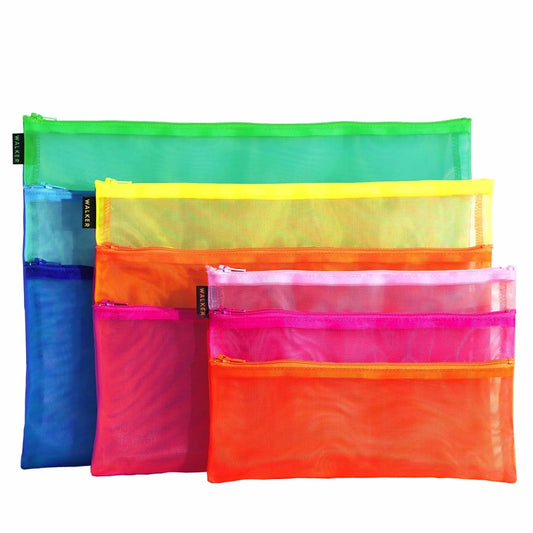 Walker Triple Zip Bag 9" x 6-1/2"