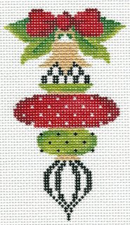 Crimson & Lime Triple  Drop