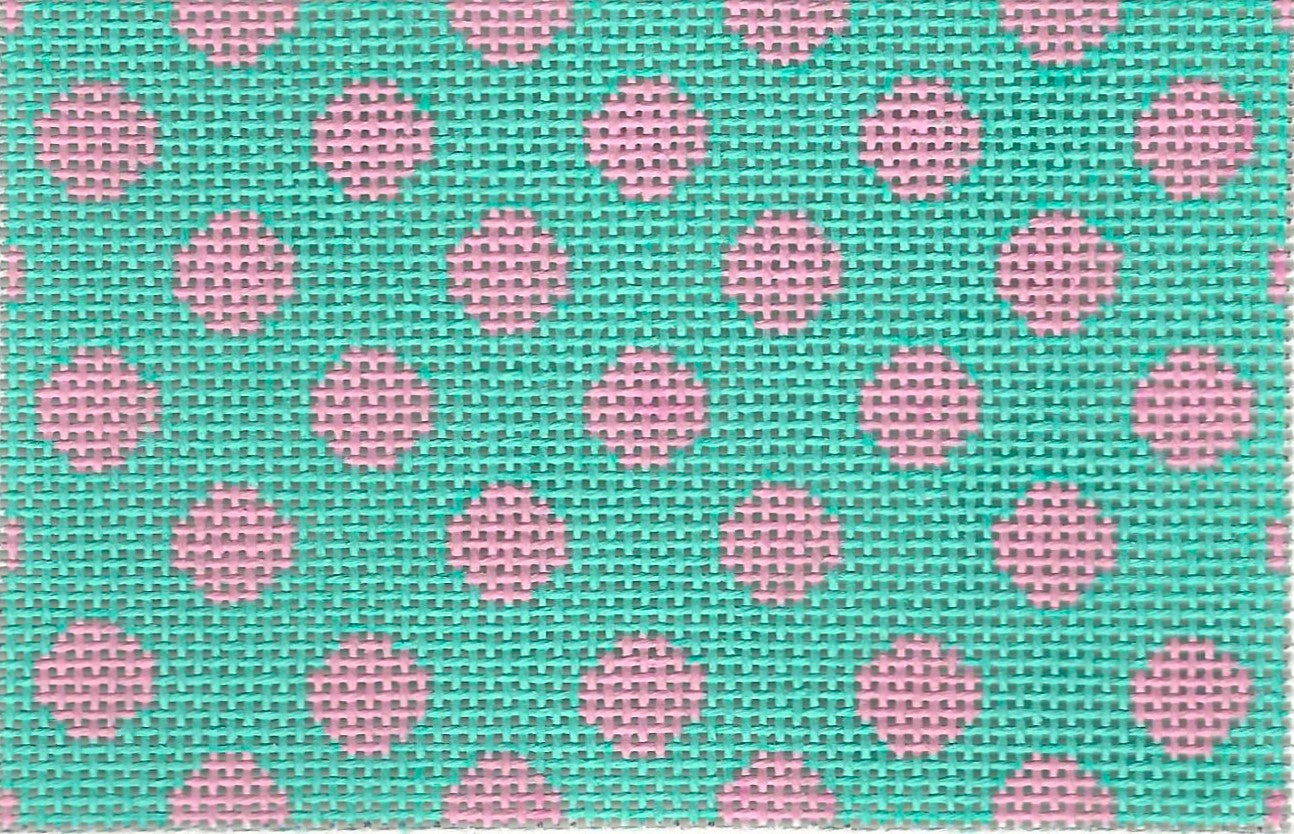 Insert - Turquoise with Pink Dots