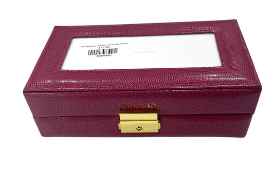 Rectangular Jewelry Case-Magenta