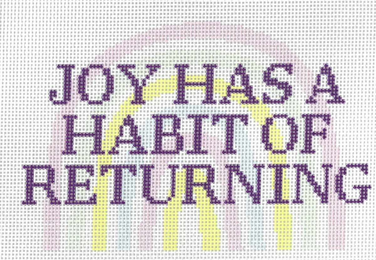 Joy Has A Habit of Returning
