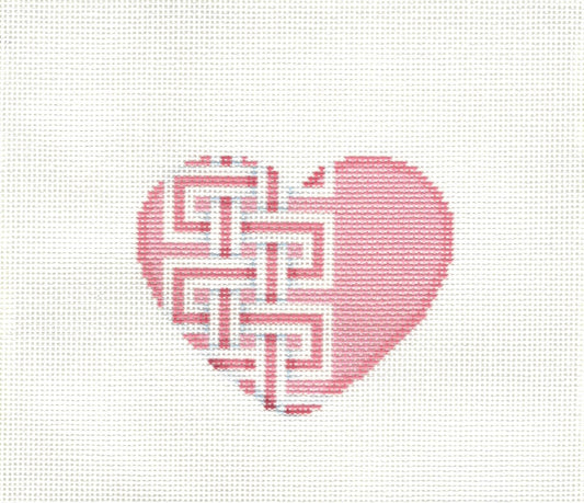 Medium Heart/Rose - Key Border