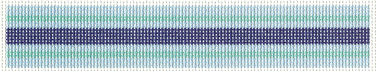 Key Fob - Blue Stripe