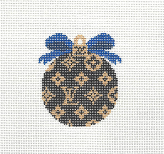 LV Ball Ornament