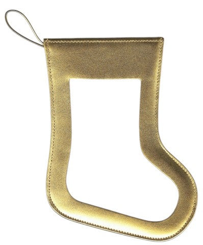 Stocking Ornament - Gold