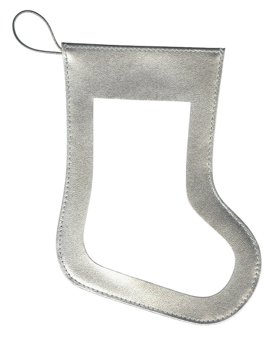 Stocking Ornament - Silver