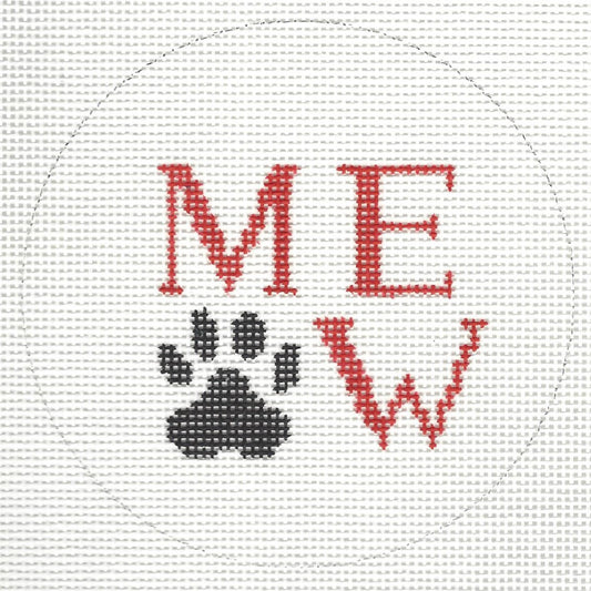 Meow and Paw Print