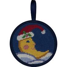 Christmas Moon Ornament