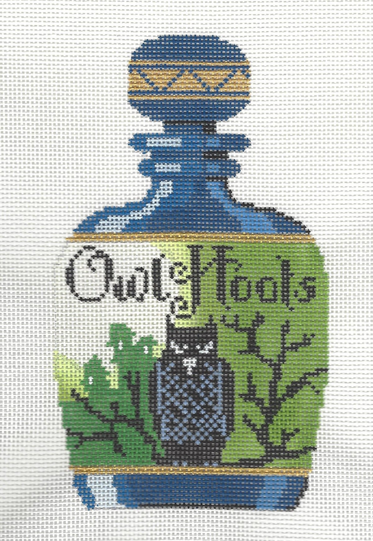 Halloween Bottle - Owl Hoots