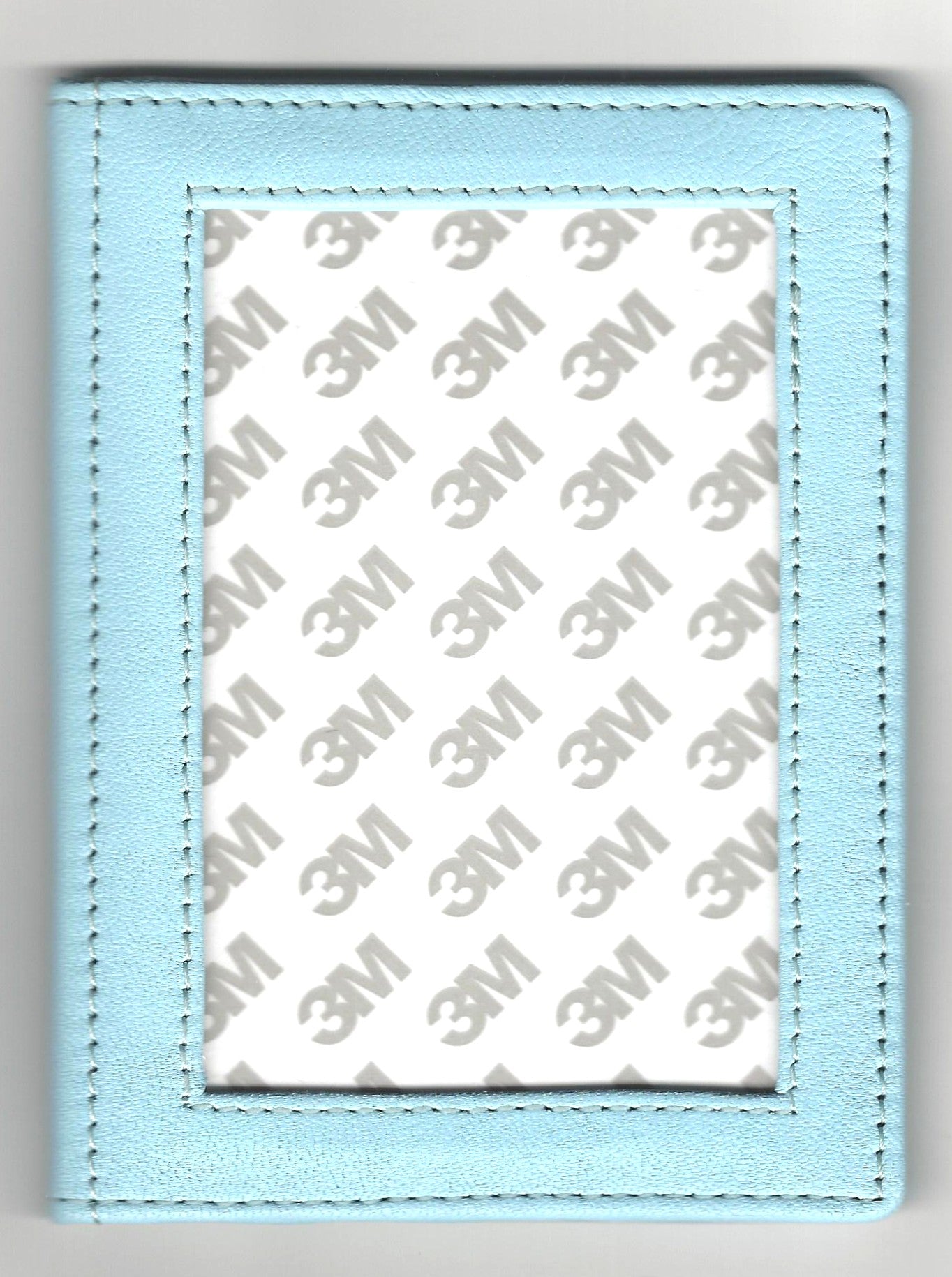 Passport Holder - Aqua Leather