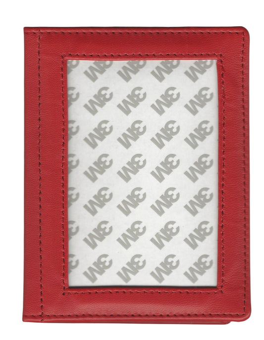 Passport Holder - Red Leather