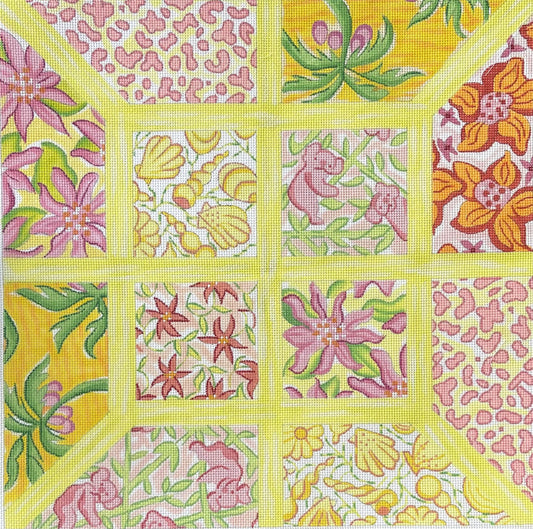 Lilly-inspired Lattice Patchwork
