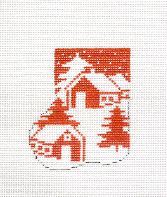 Christmas Silhouette Petite Sock