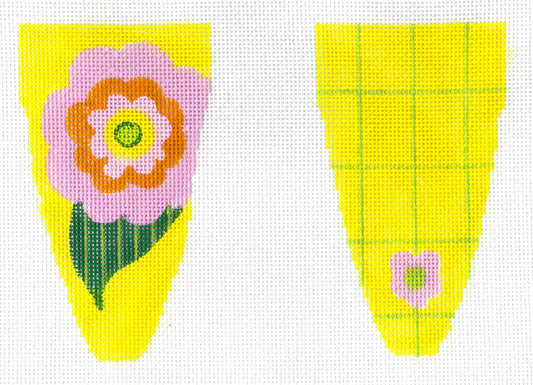 Pink and Yellow Flower Scissor Case
