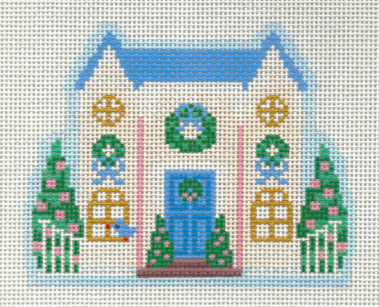 Christmas Village - Pink House