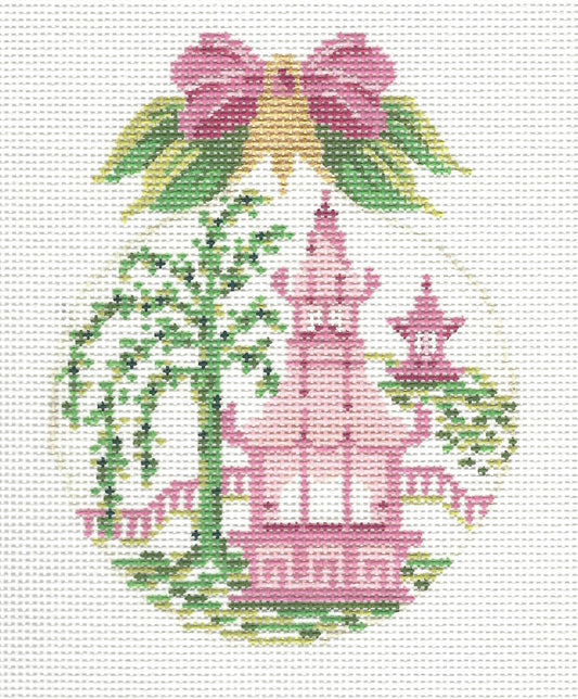 Oriental - Pink Pagoda
