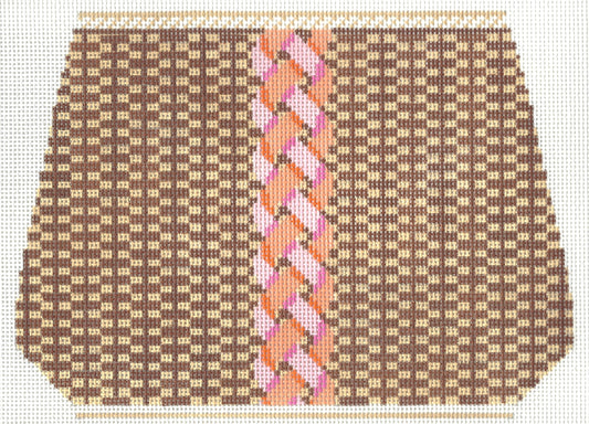 Nantucket Basket - Large with Pink Rope