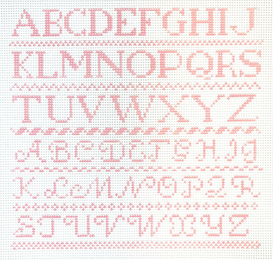 ABC Sampler Pink