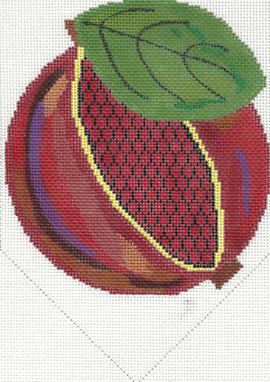 Pomegranate Banner with Stitch Guide