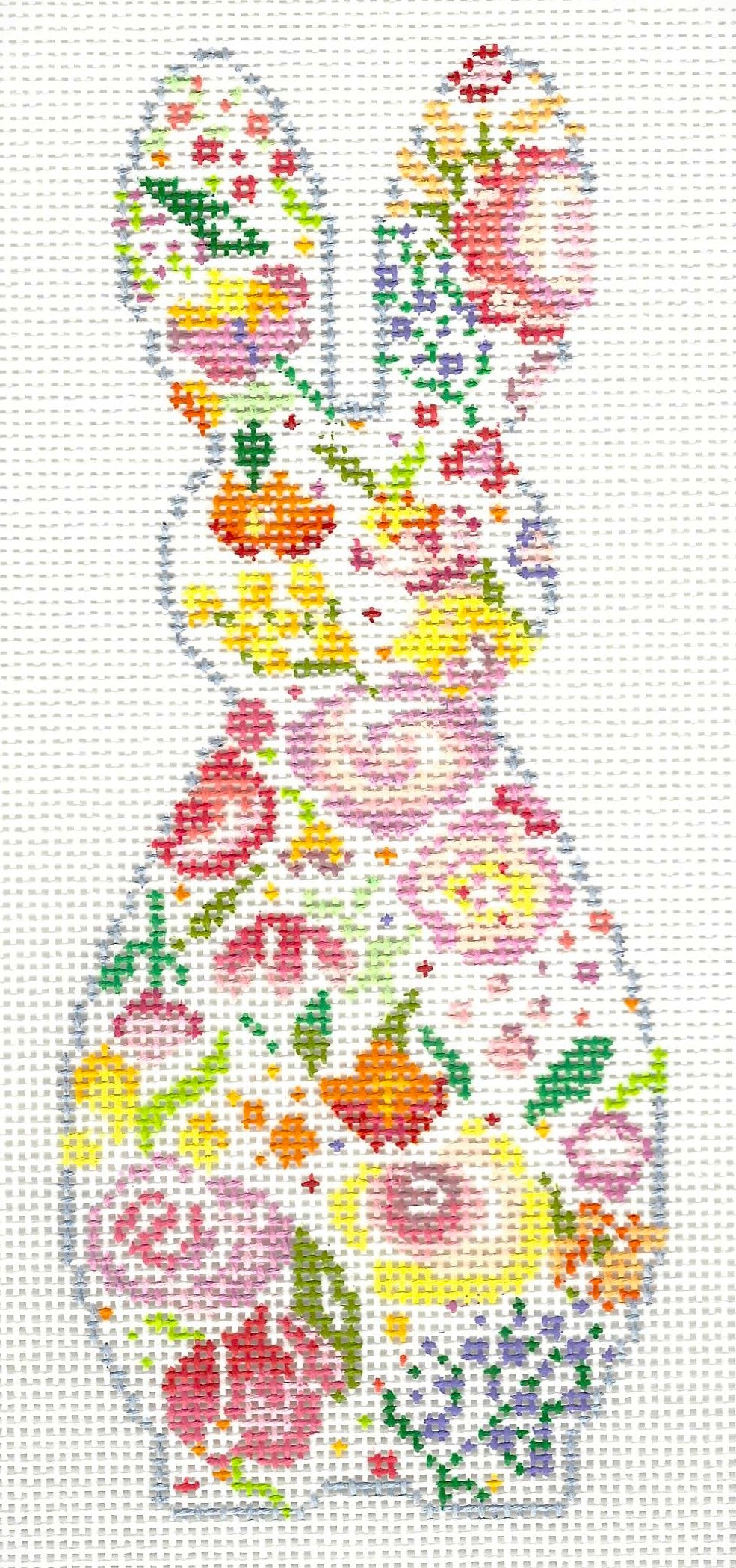 Preppy Floral Bunny Mini