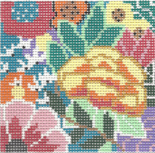 Rainbow Floral Insert