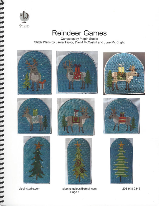 Reindeer Games Stitch Guide