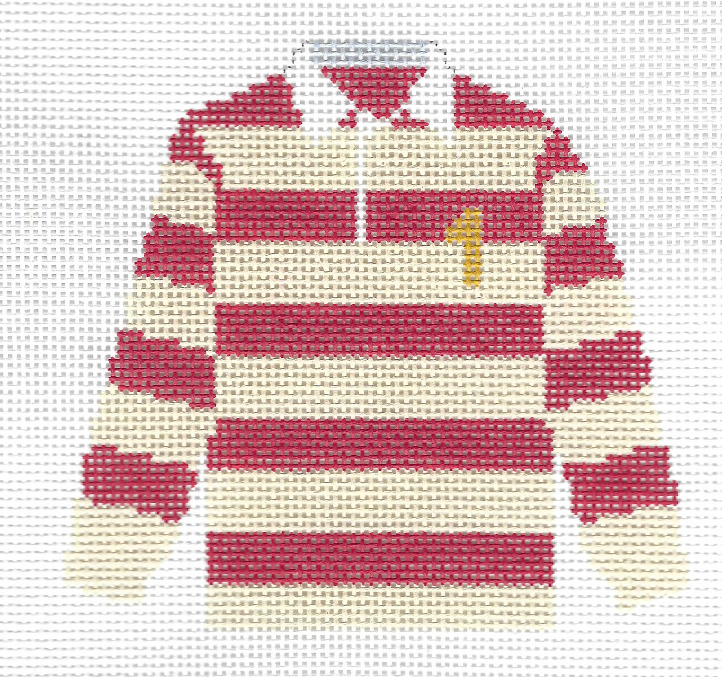 Rugby Shirt - Red & Cream
