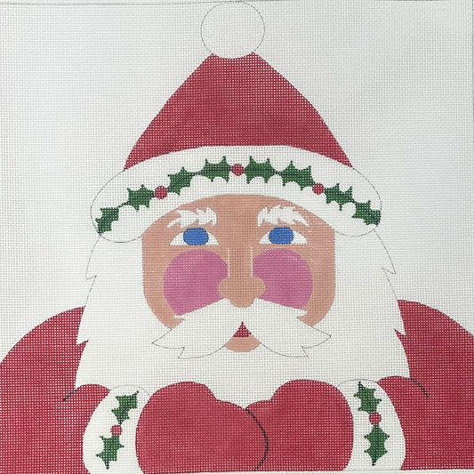 Santa Face Pillow