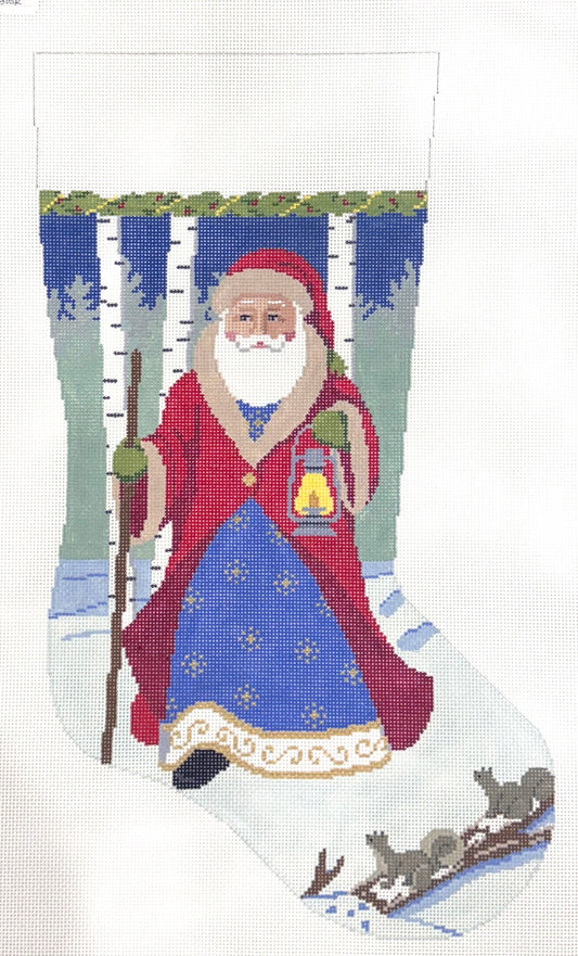 Stocking - Lantern Walk Santa