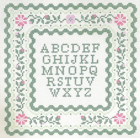Scalloped Buds Frame