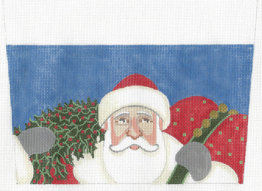 Santa's Ready Stocking Topper